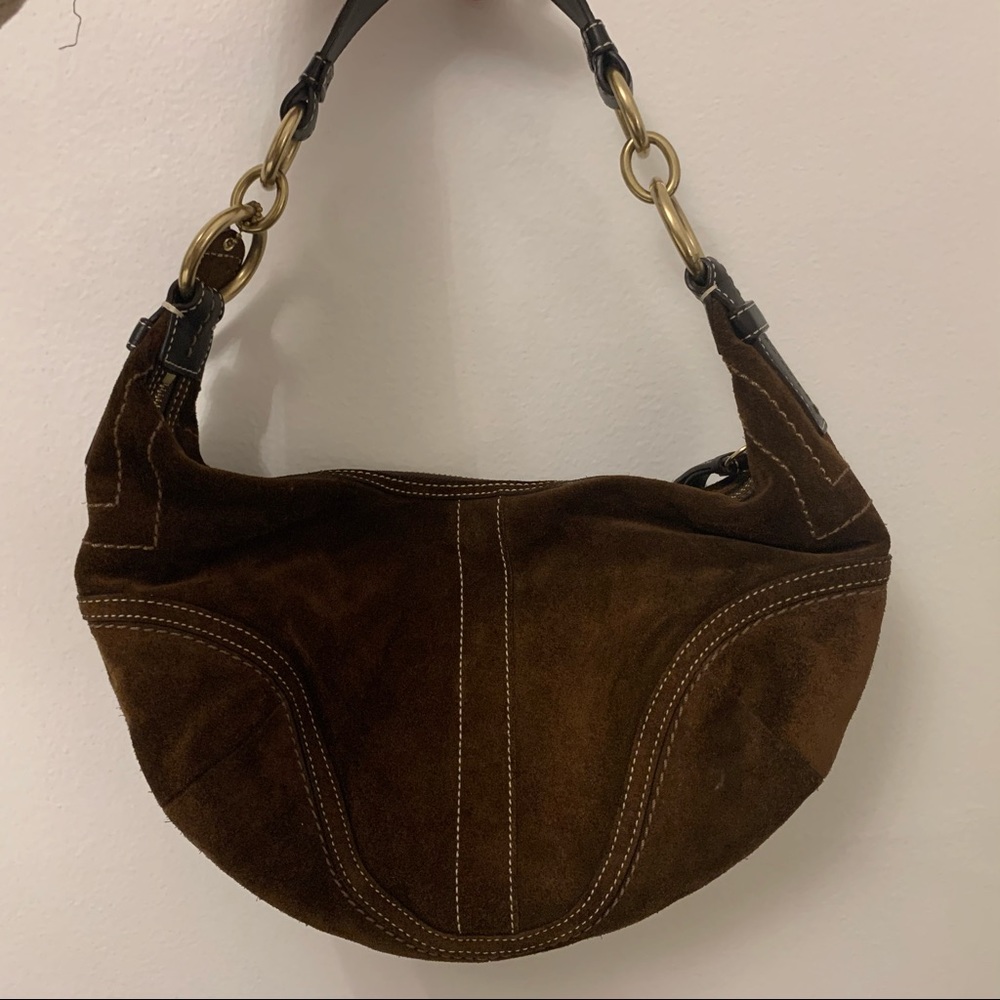 brown coach purse